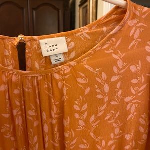 Sinched waist spring dress